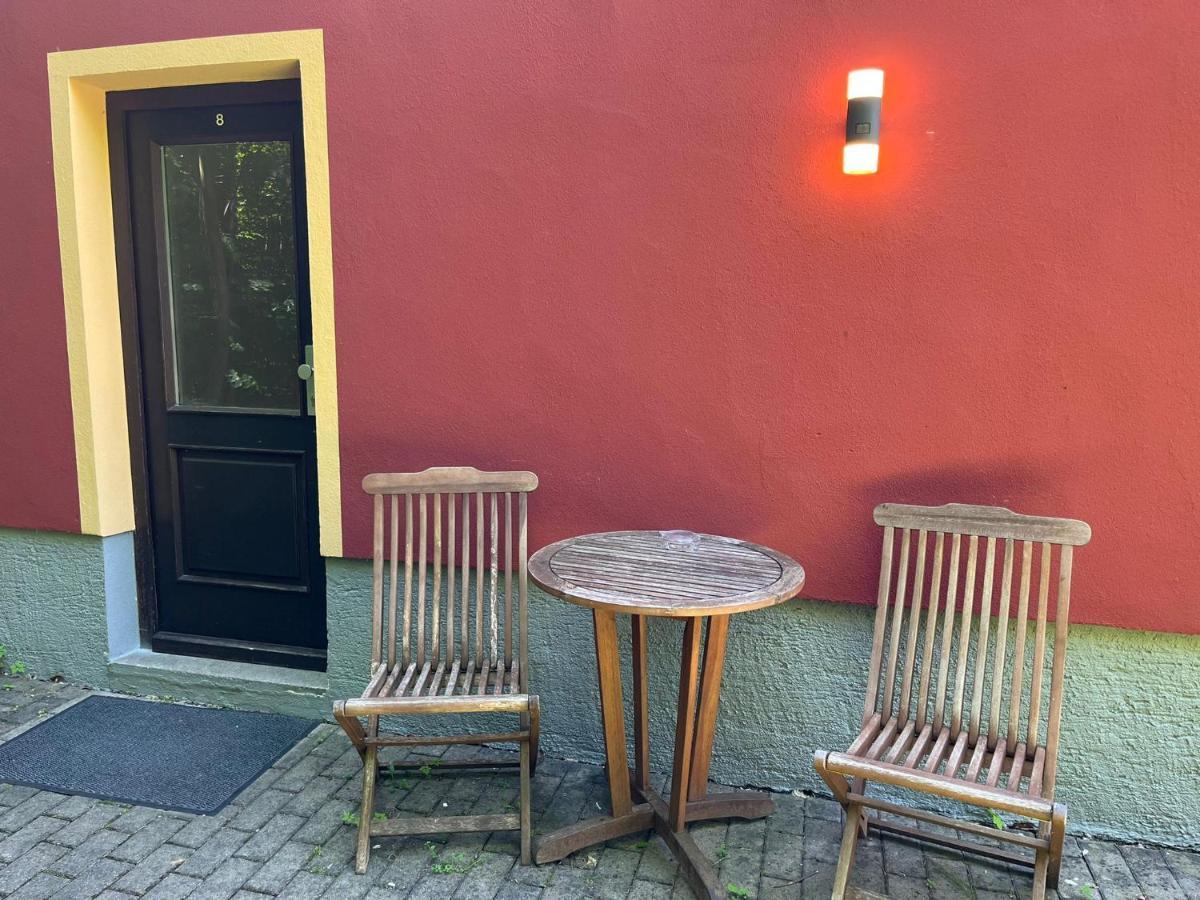 Pension & Cafe Abendroete Kurort Oybin Exterior foto